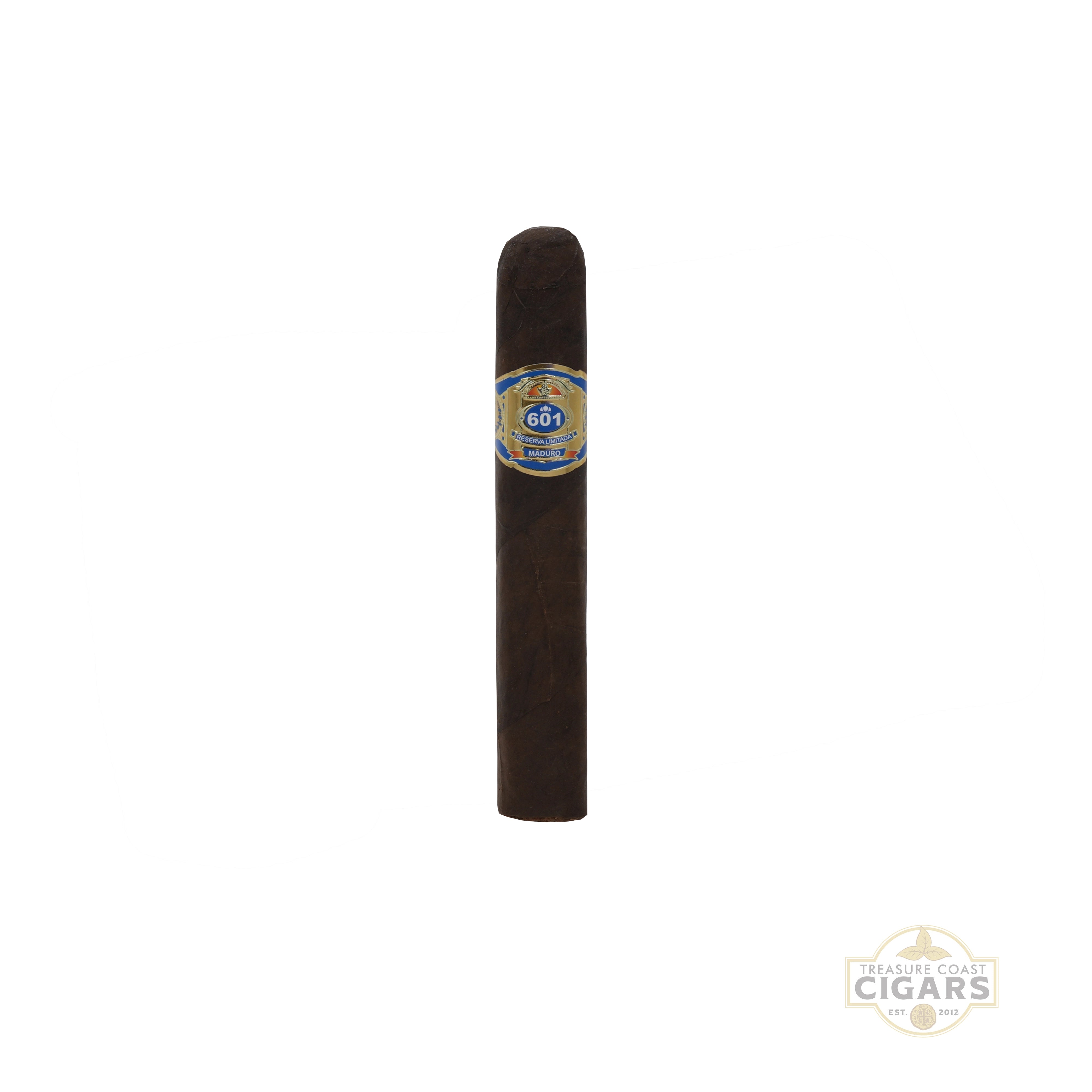 601 Blue Robusto Single Cigar on a white background