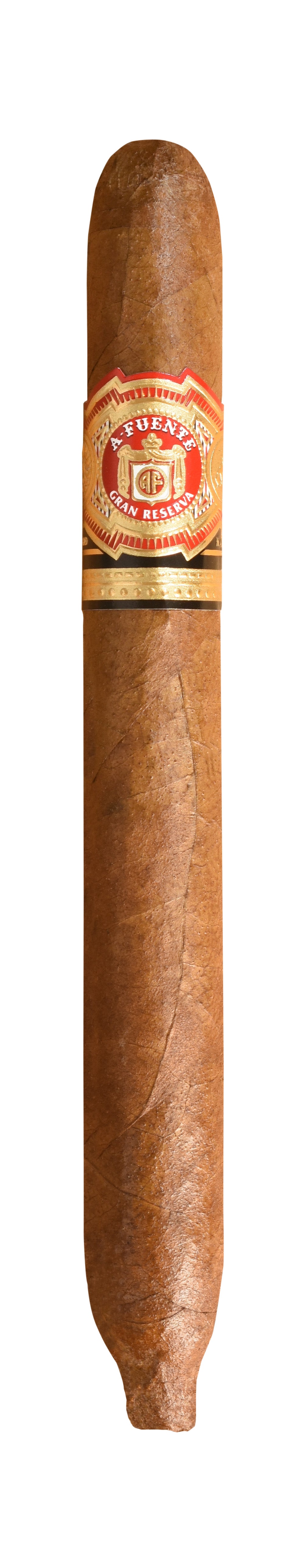 Cigar with a visible brand logo on a white background