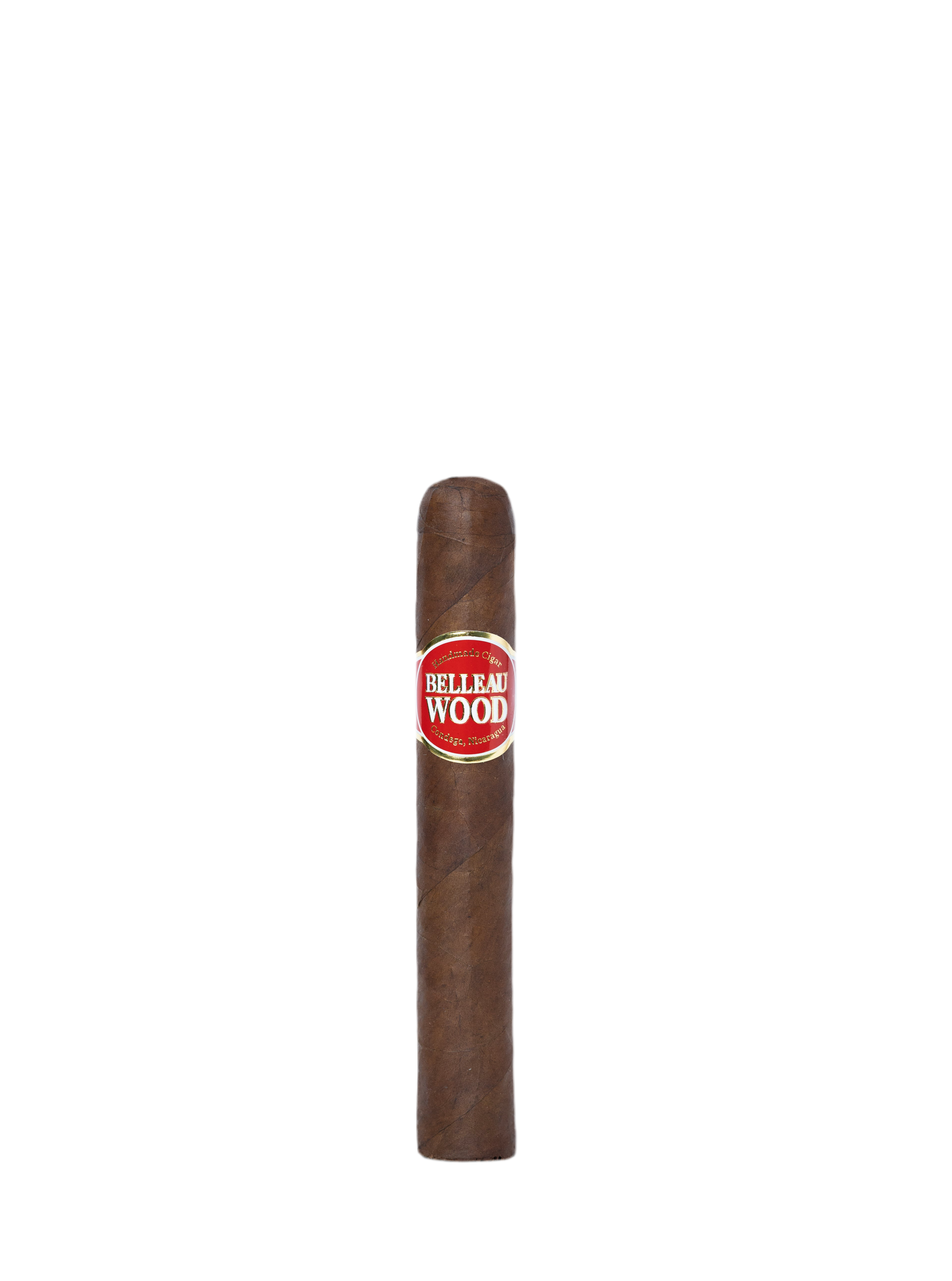Belleau Wood Habano Gordo cigar with a visible brand label on a white background