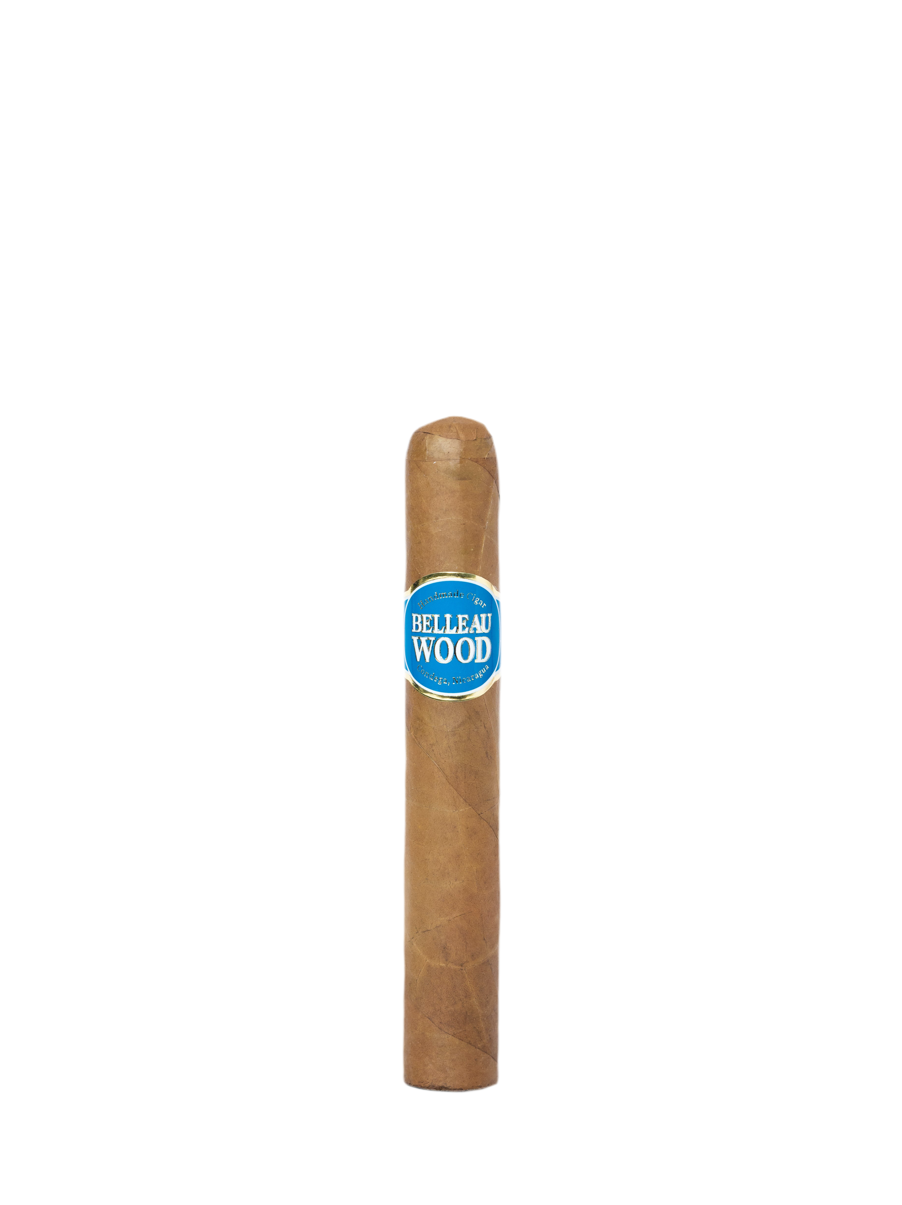 Belleau Wood Shade Gordo Single Cigar with a blue label on a white background