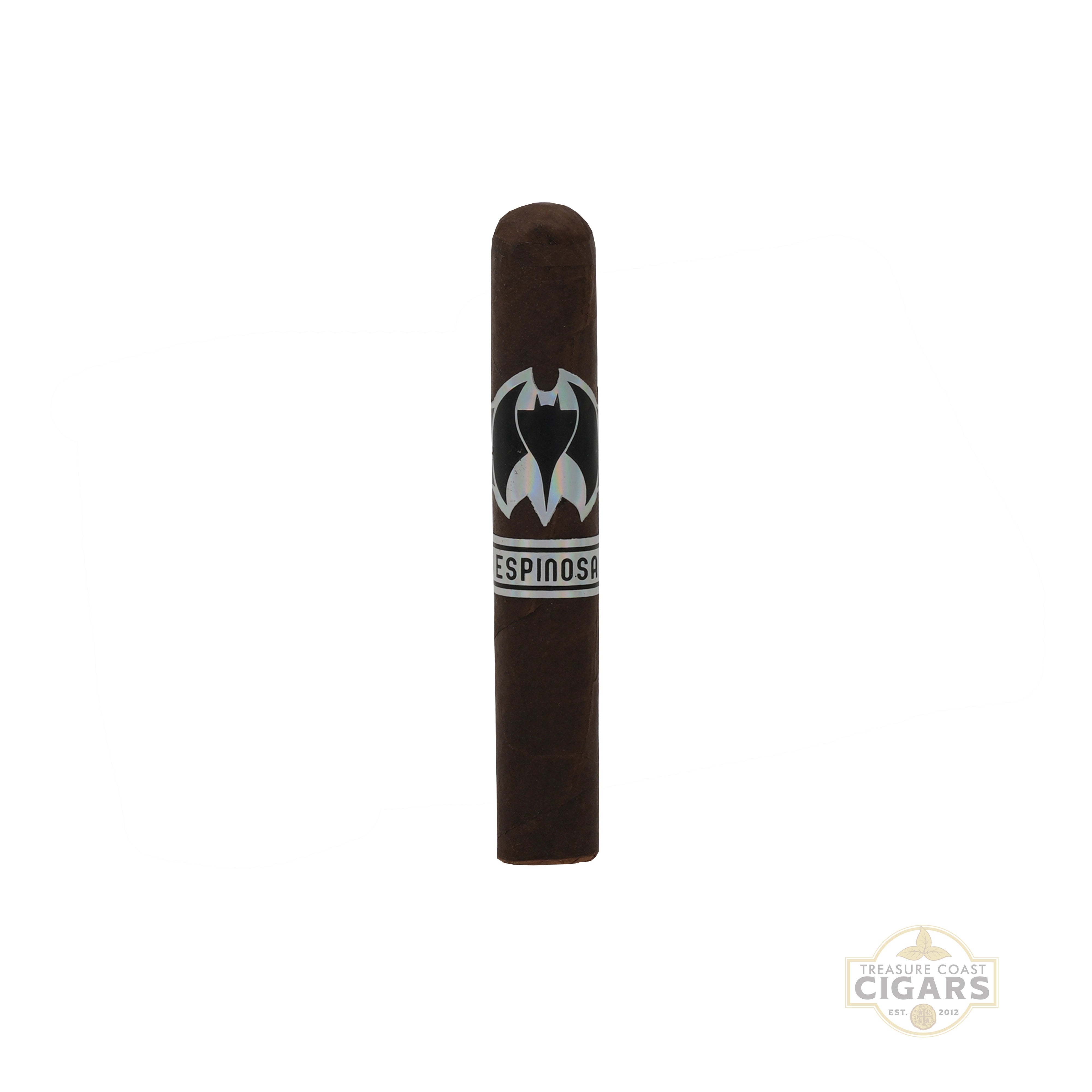 Single Murcielago robusto cigar on a white background