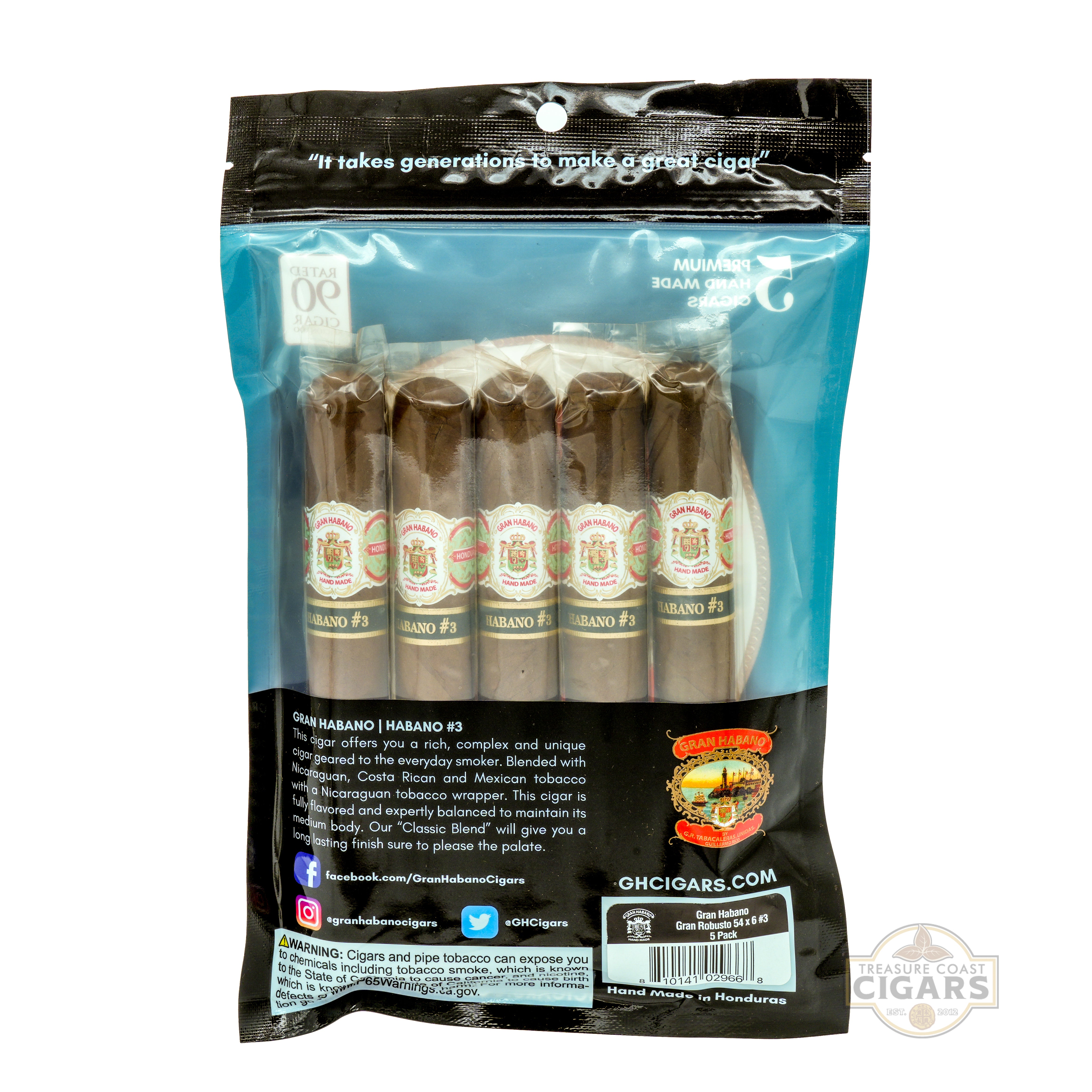 Gran Habano Habano #3 Fresh Pack