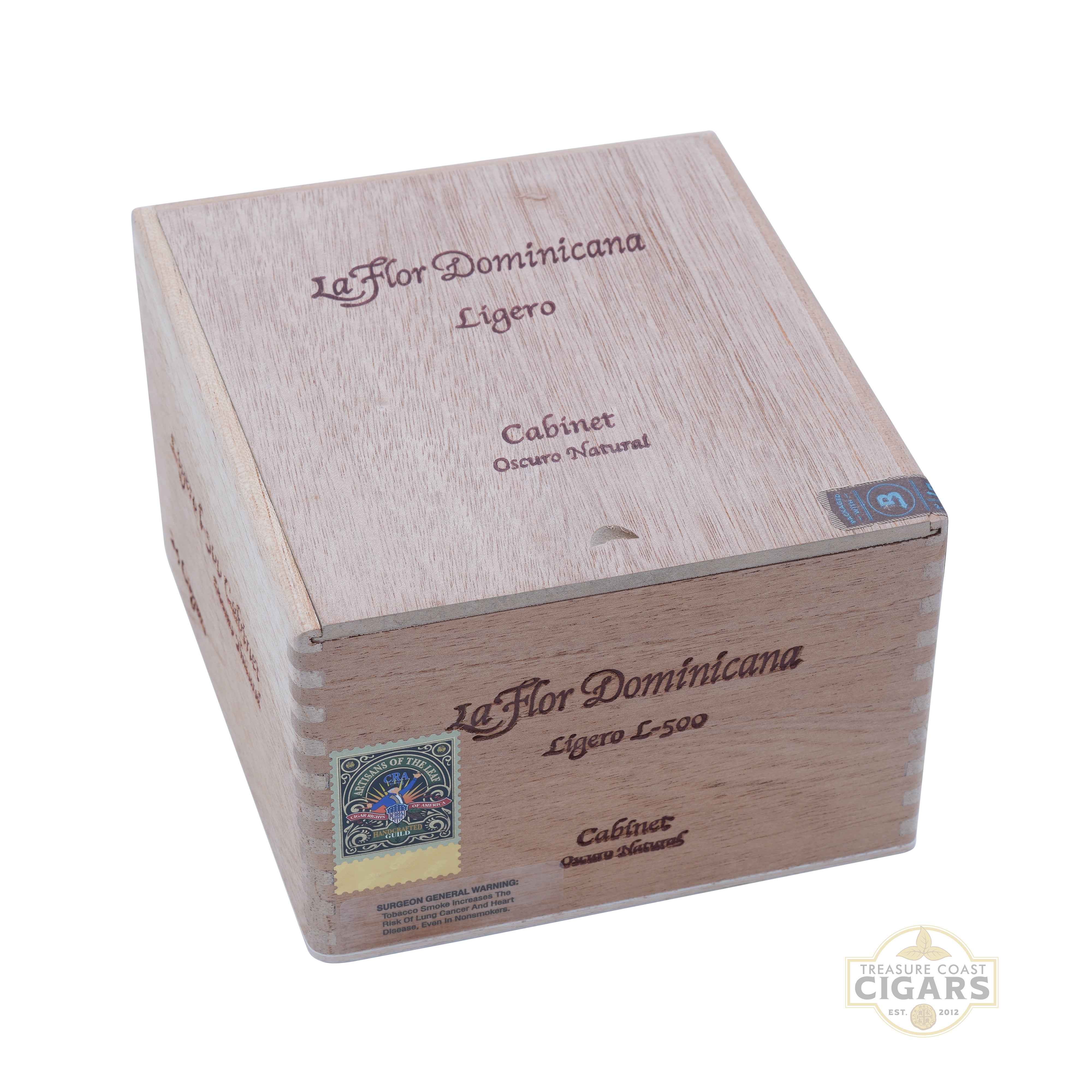 La Flor Dominicana Ligero Cabinet Oscuro L500