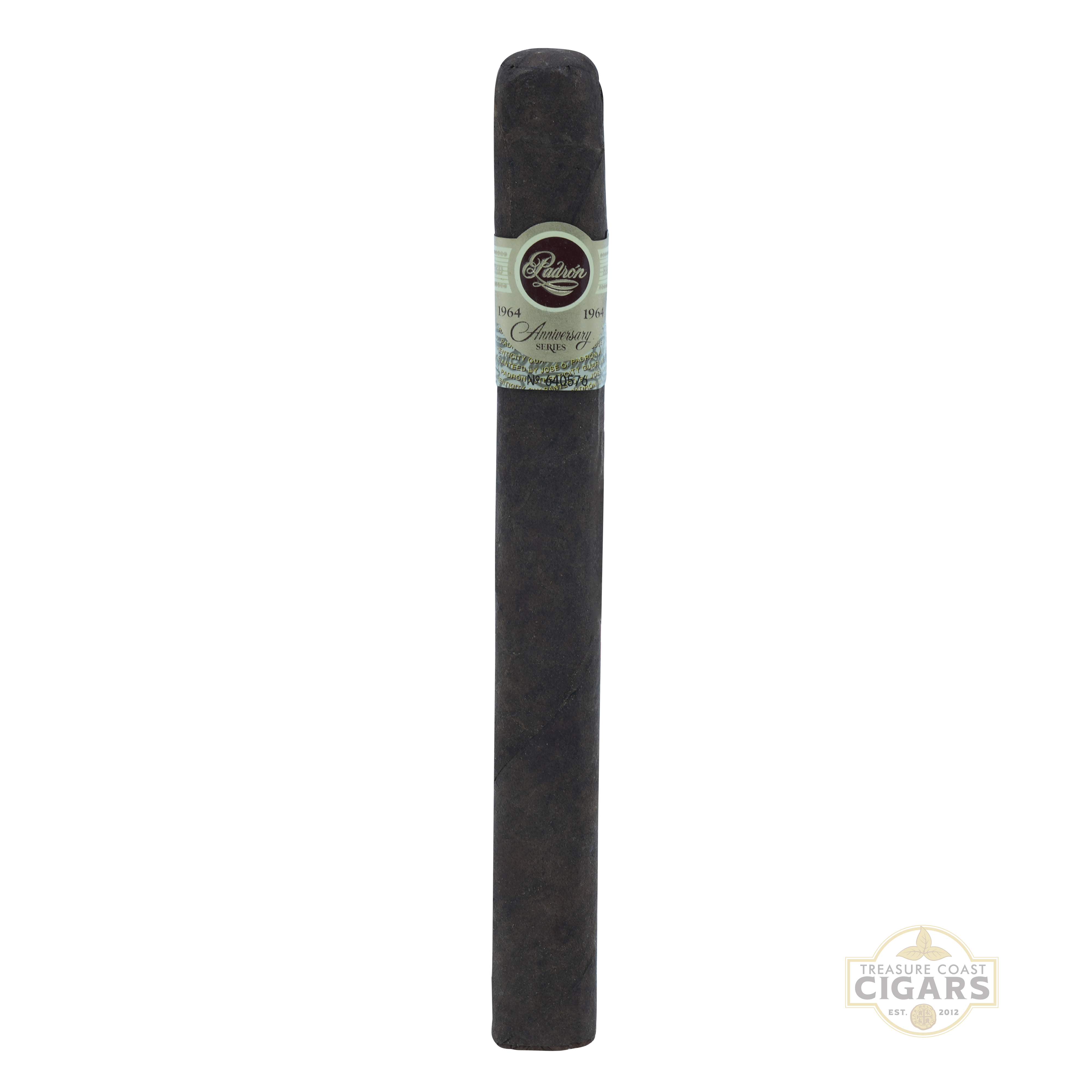 Padron Maduro Diplomatico cigar with a label on a white background