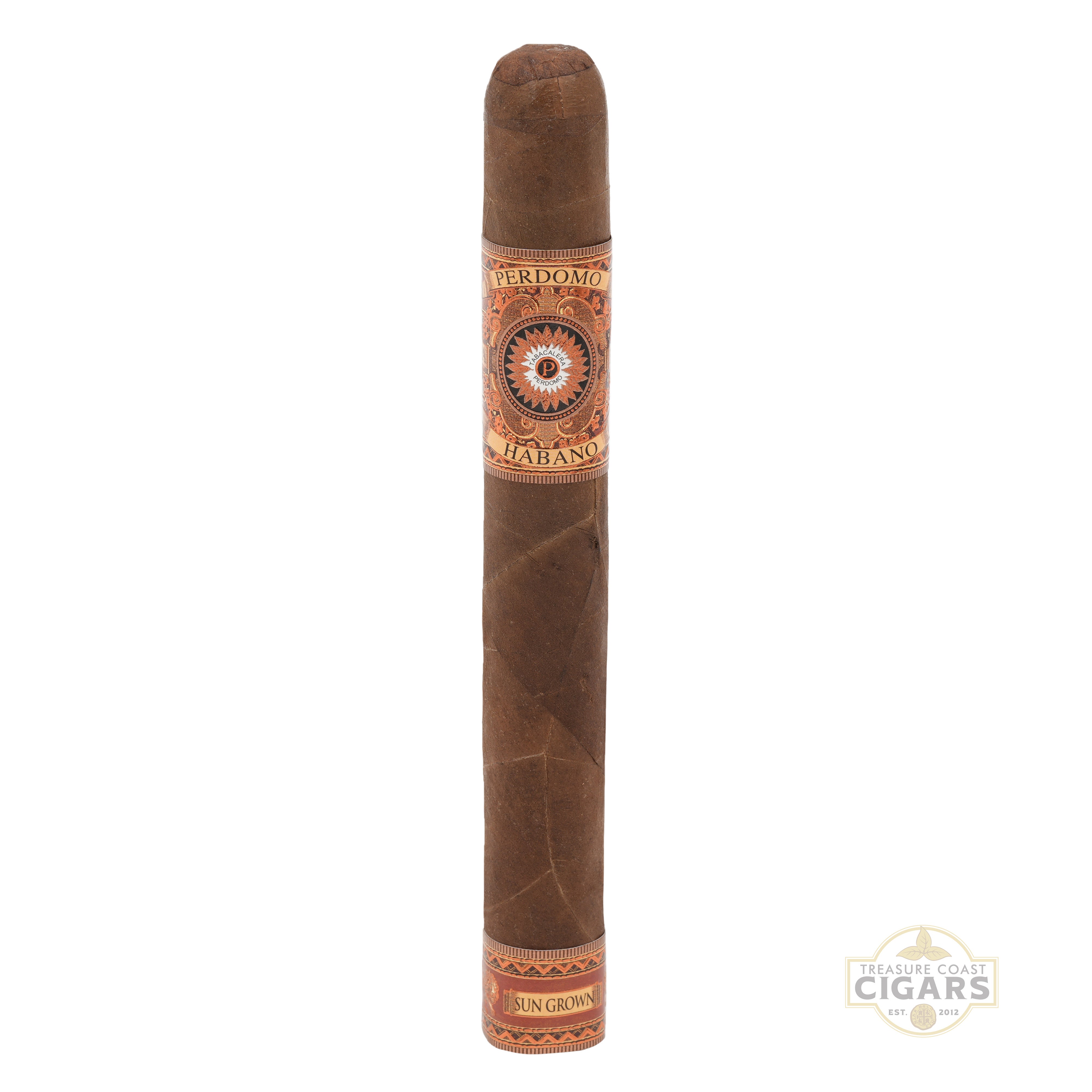 Perdomo Habano cigar on a white background