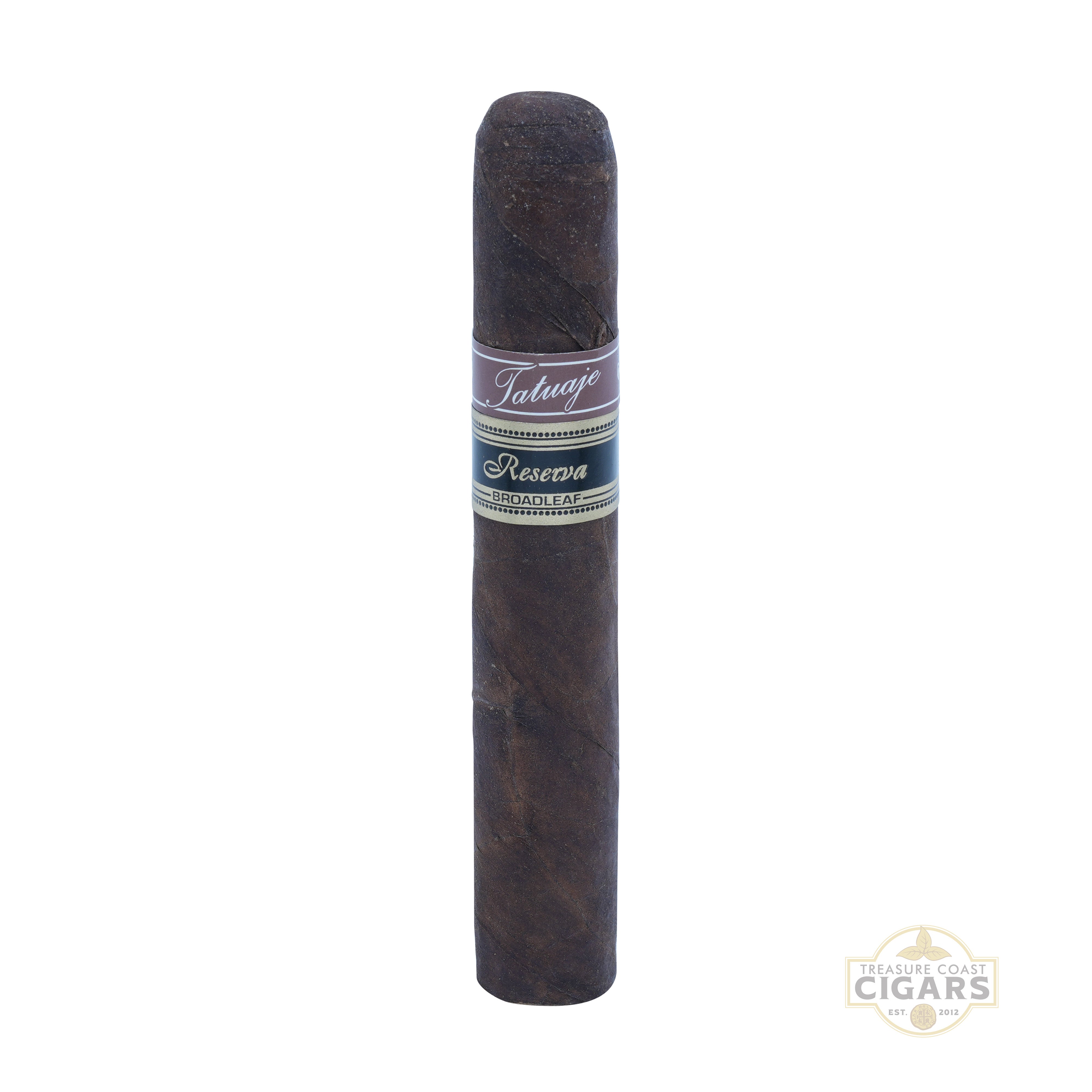 Tatuaje J21 Cigar with a label on a white background