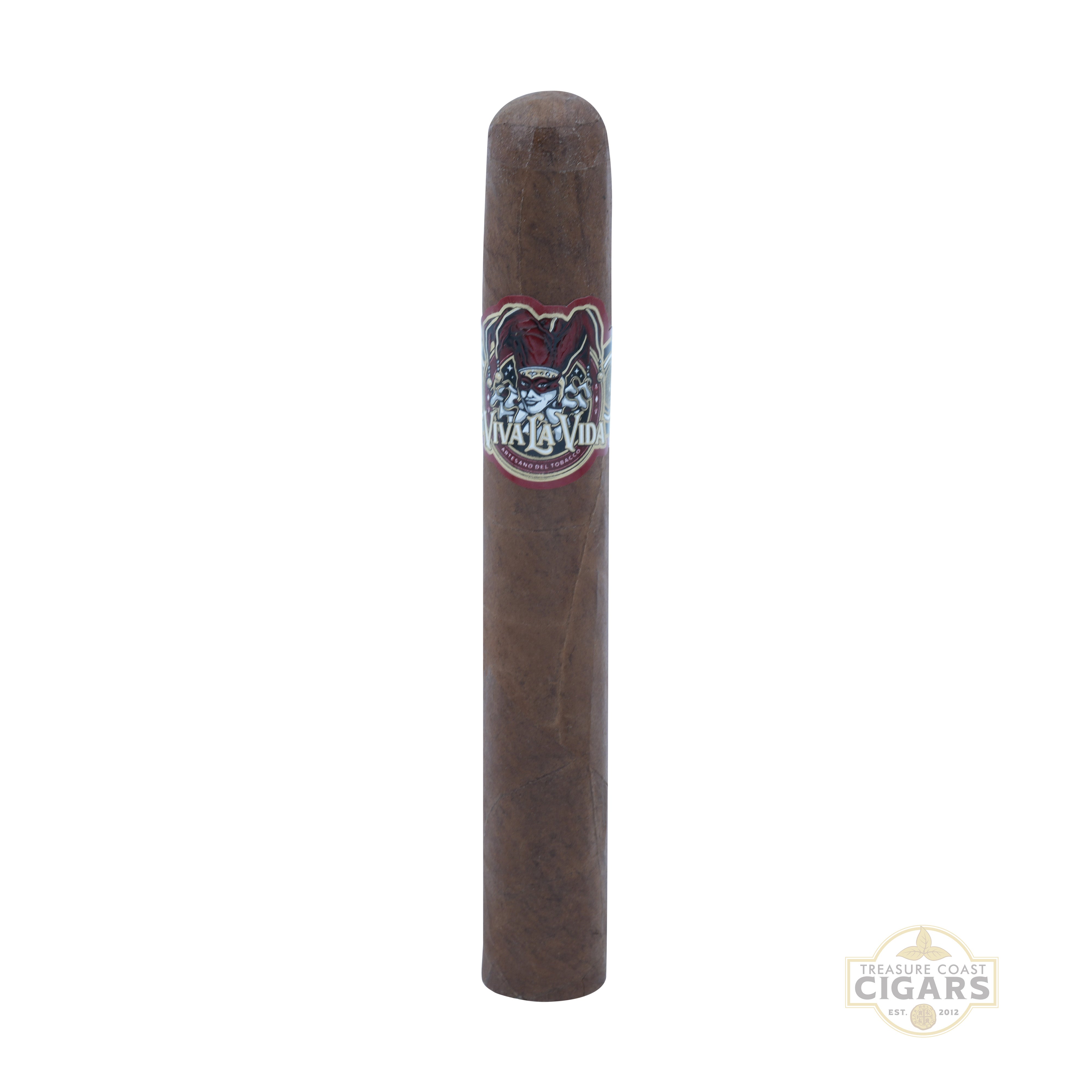 Viva La Vida Toro Cigar with a brand logo on a white background