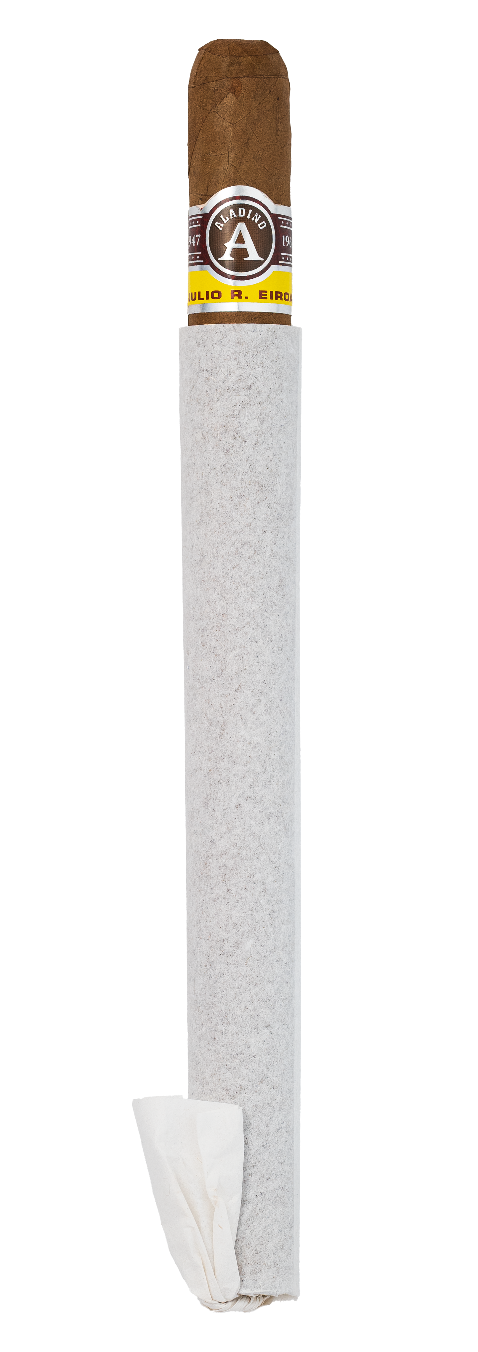 Aladino COROJO Patton Cigar with a branded label on a white background