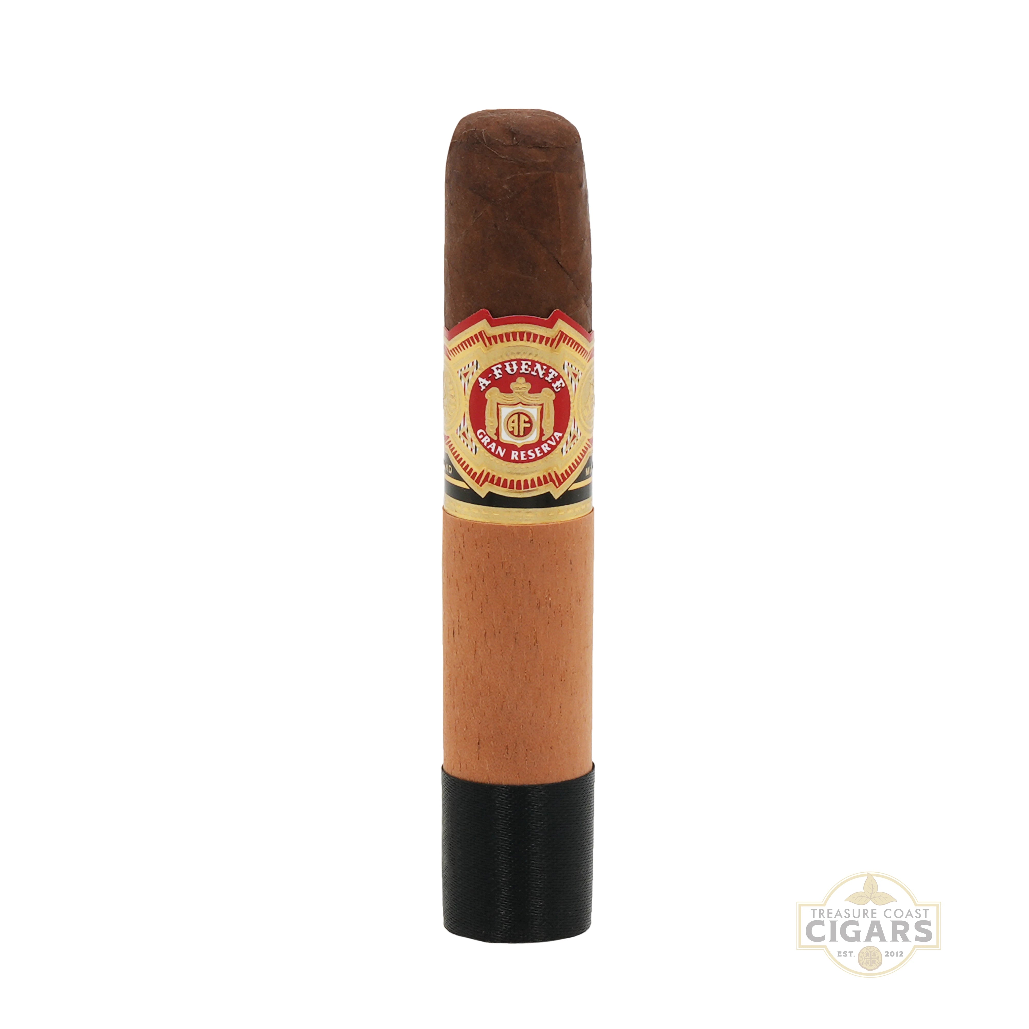 Arturo Fuente Sun Grown Chateau Cigar with a Fuente label on a white background
