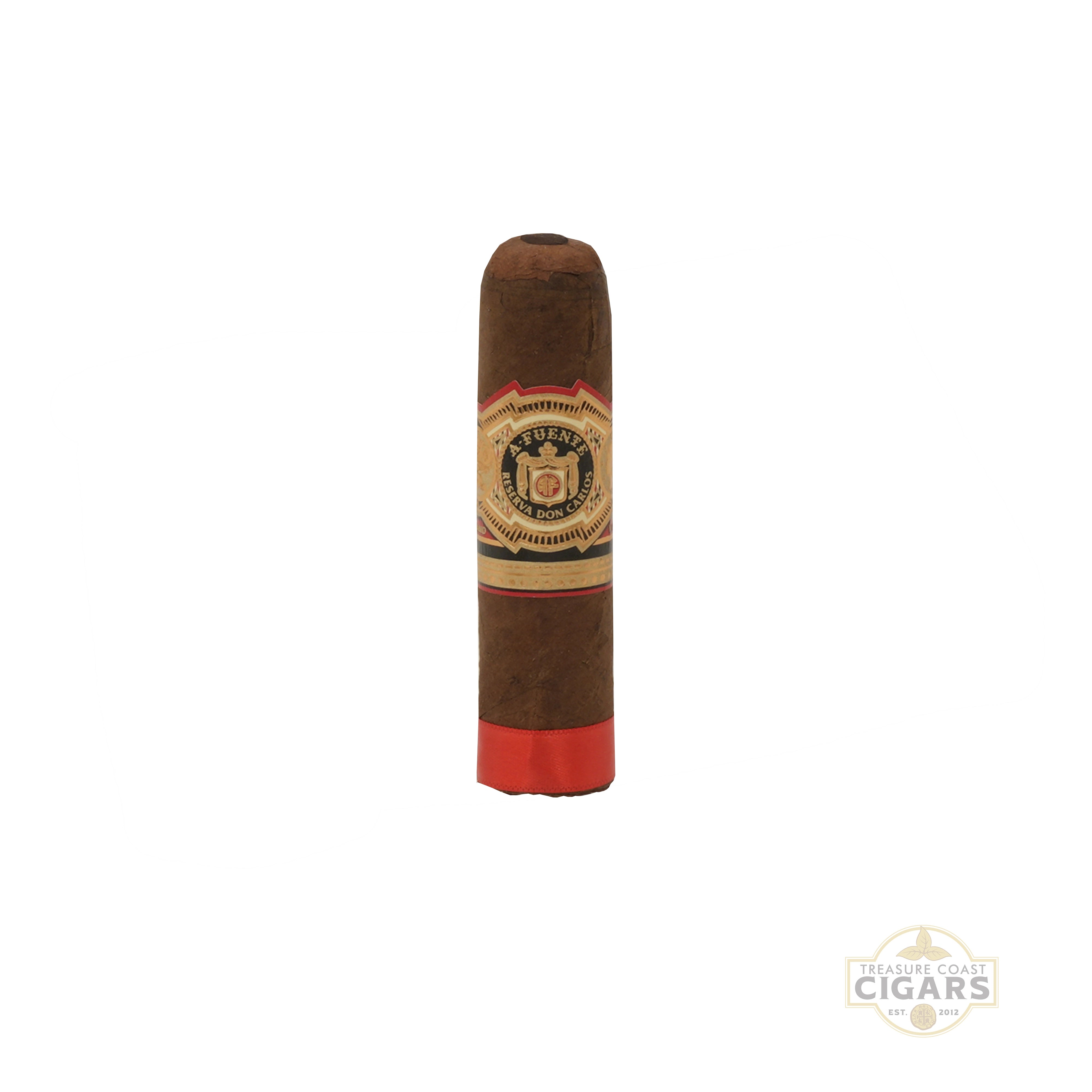 Don Carlos Eye of the Bull cigar with a visible brand label on a white background