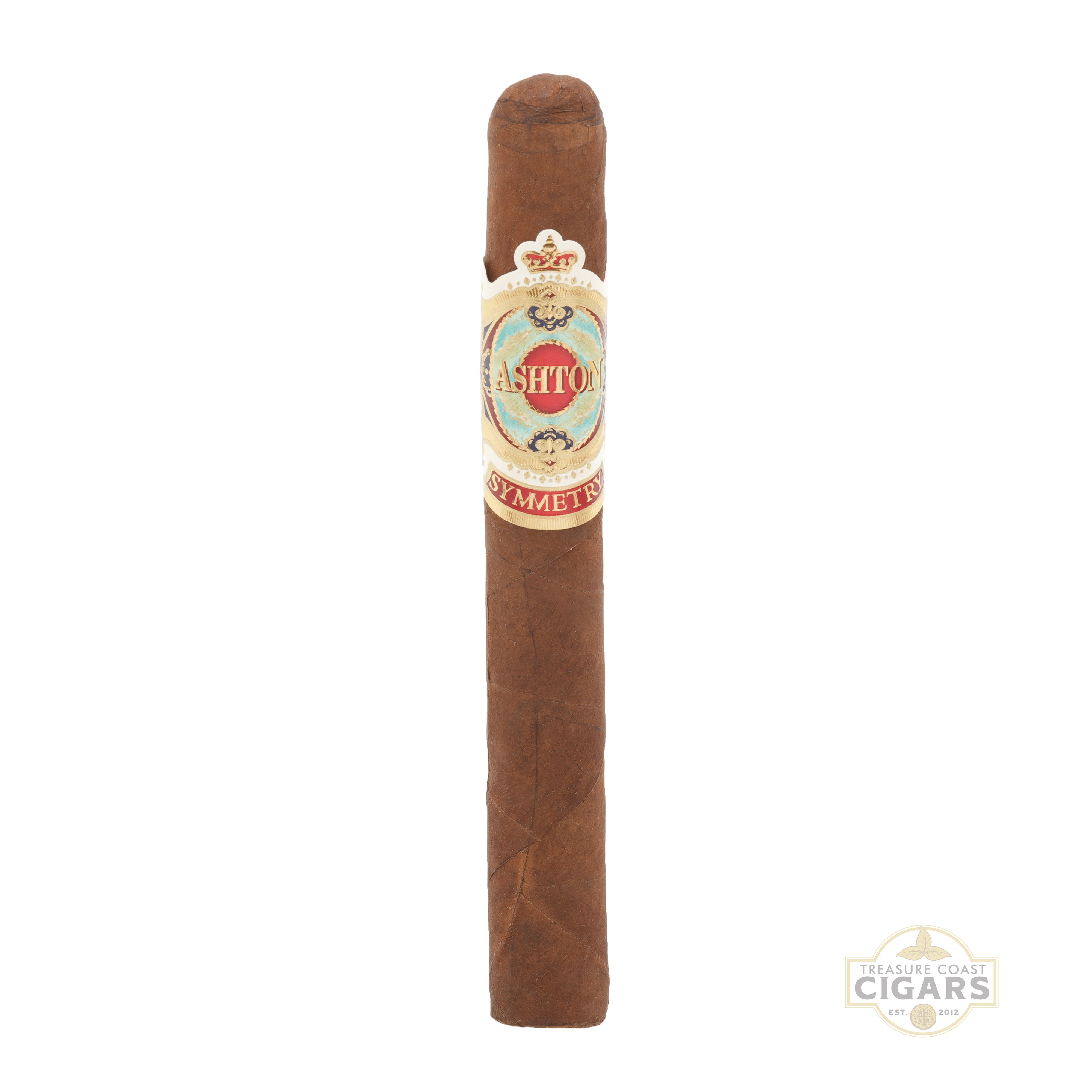 Ashton Symmetry Prism Cigar with a brand label on a white background