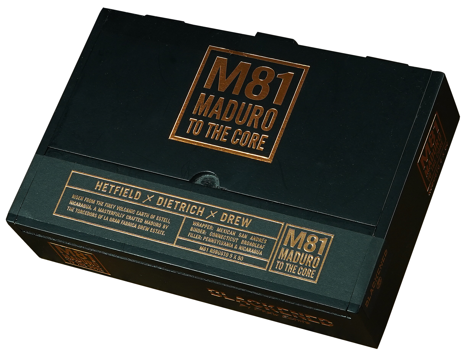 Blackened M81 Robusto by Drew Estate