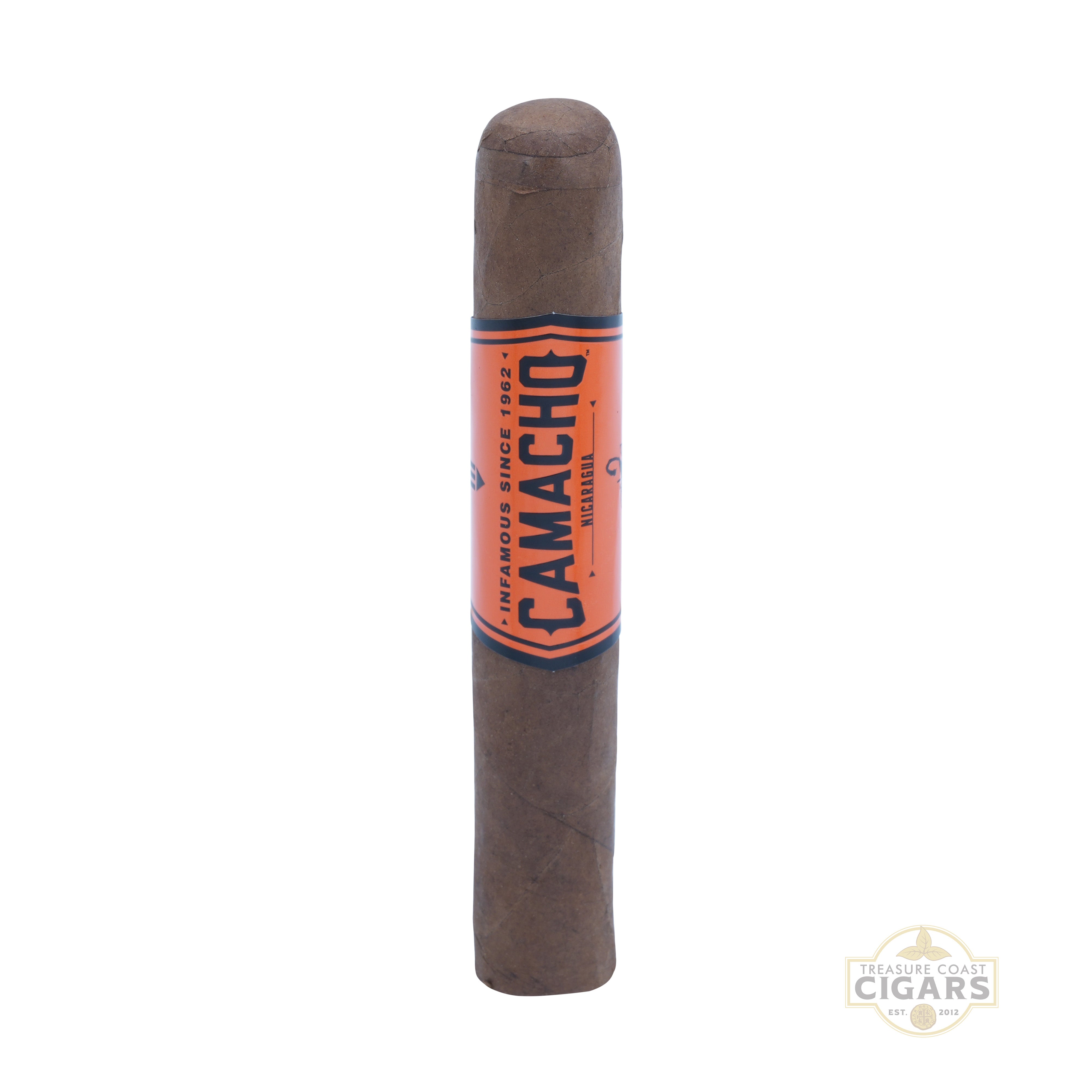 Camacho cigar on a white background