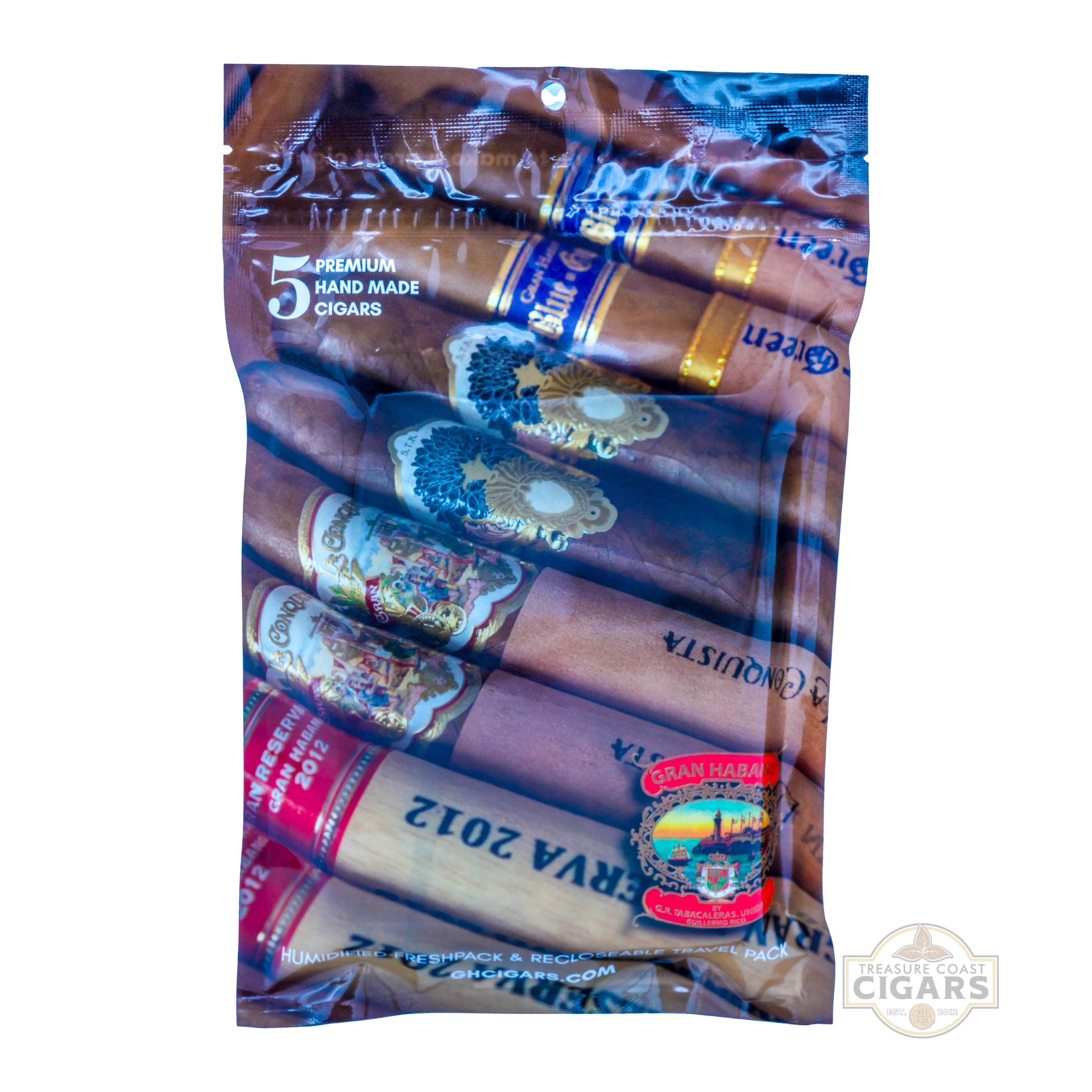 Gran Habano Premium Brand Sampler 5 Pack