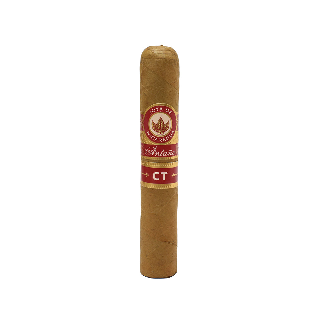 Joya de Nicaragua Antano Connecticut Single Cigar with a red label on a white background