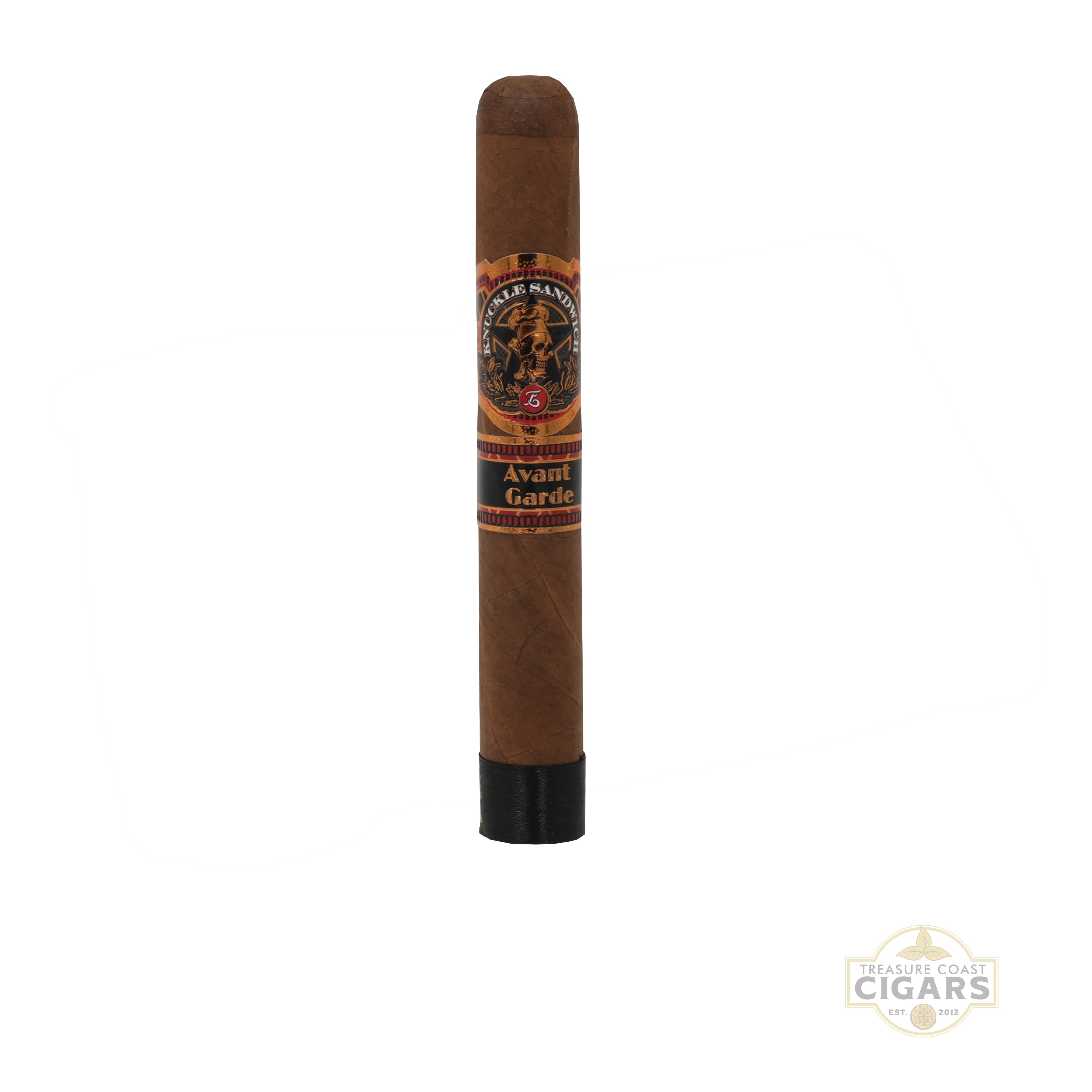 Knuckle Sandwich Avant-Garde Single Cigar on a white background