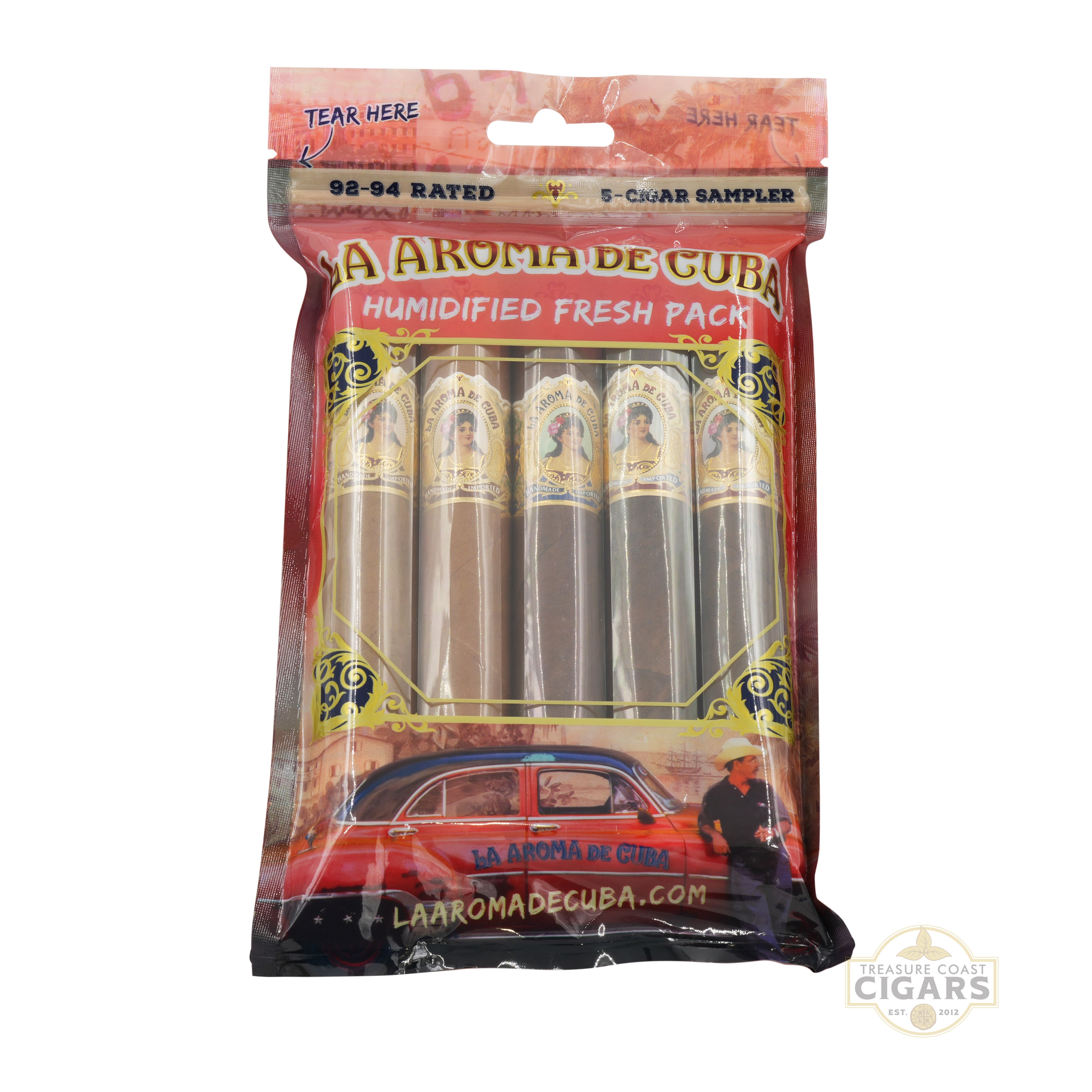 La Aroma de Cuba “92–94 Rated” Fresh Pack Sampler