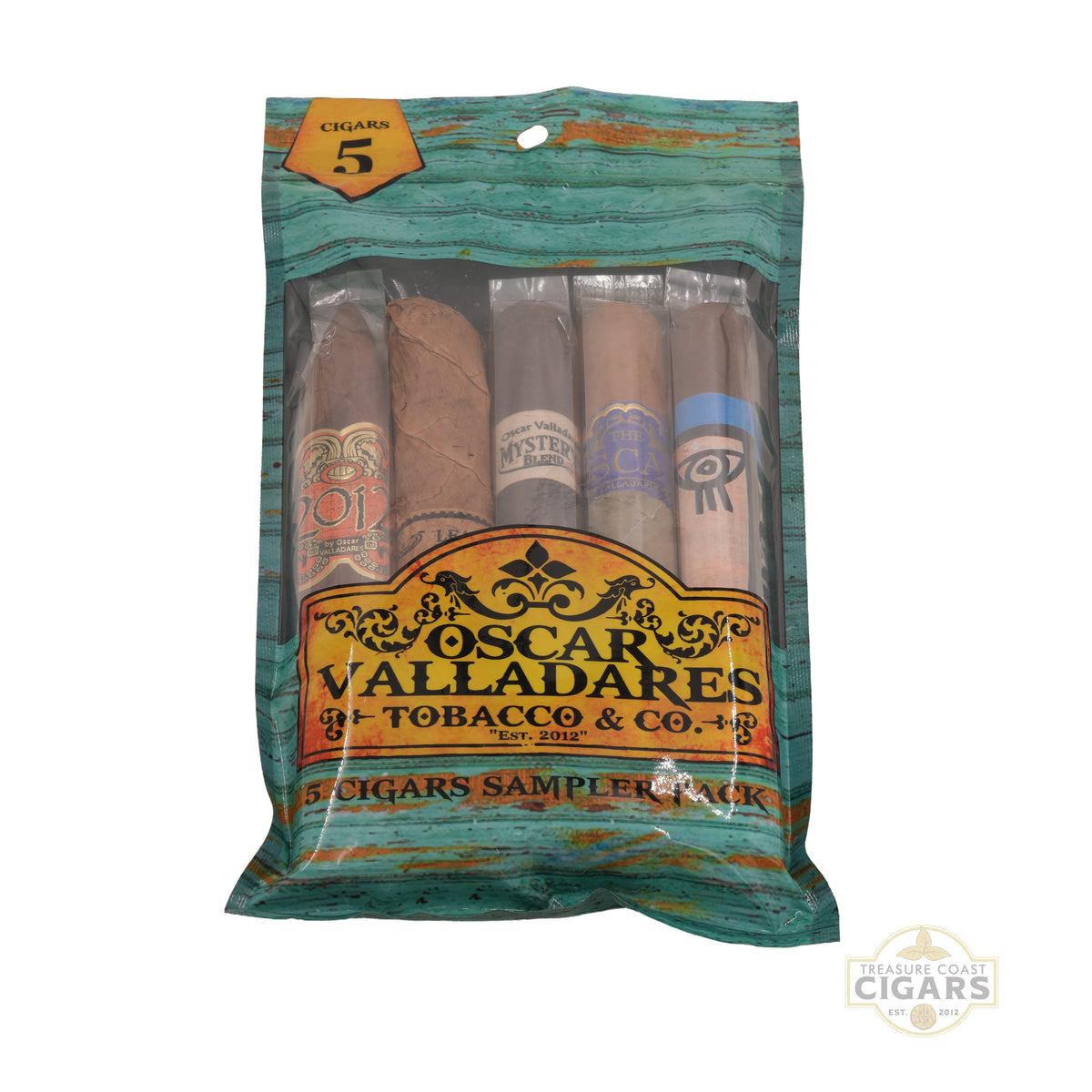 Oscar Valladares Five Cigar Fresh Pack Sampler