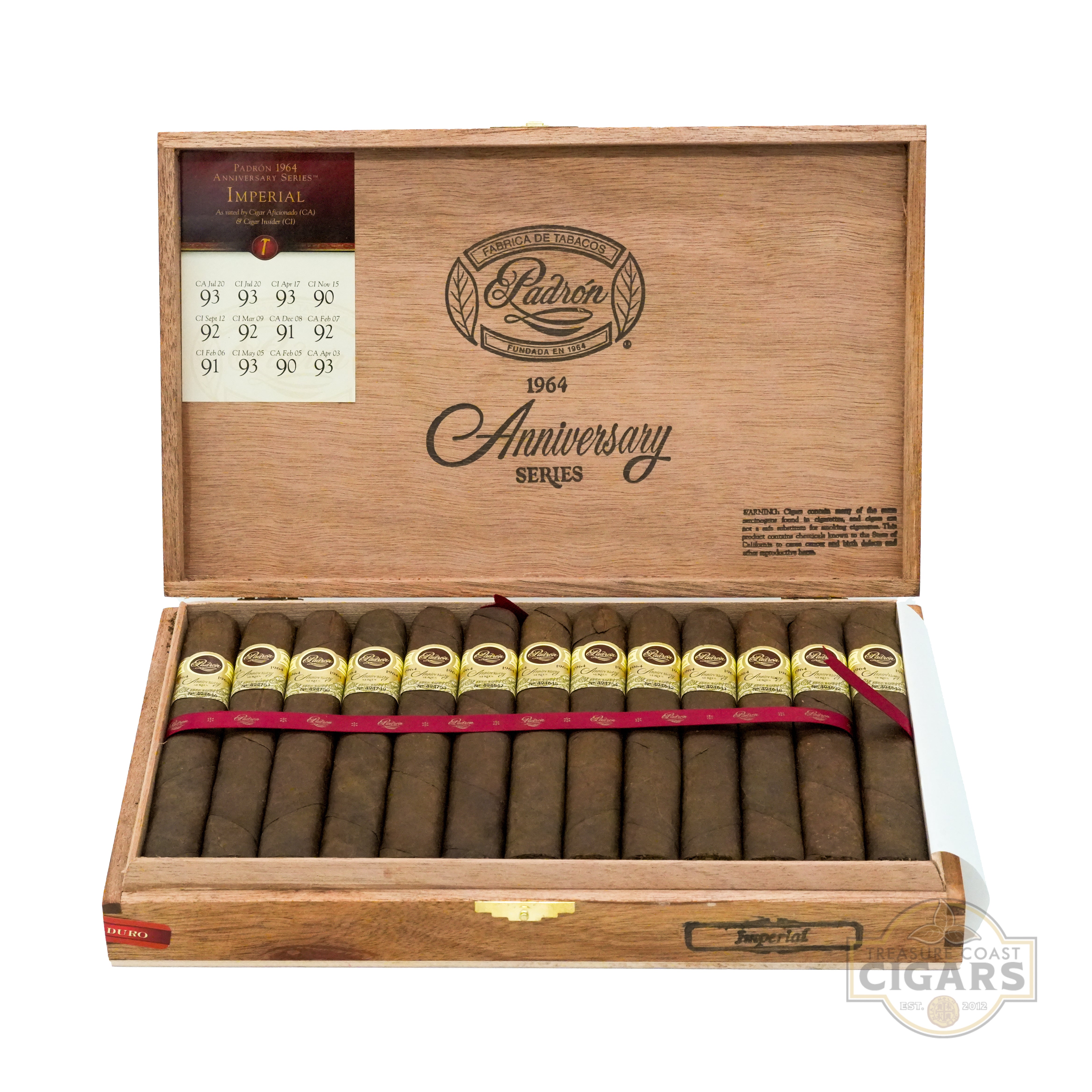 Padron 1964 Anniversary Series Maduro Imperial