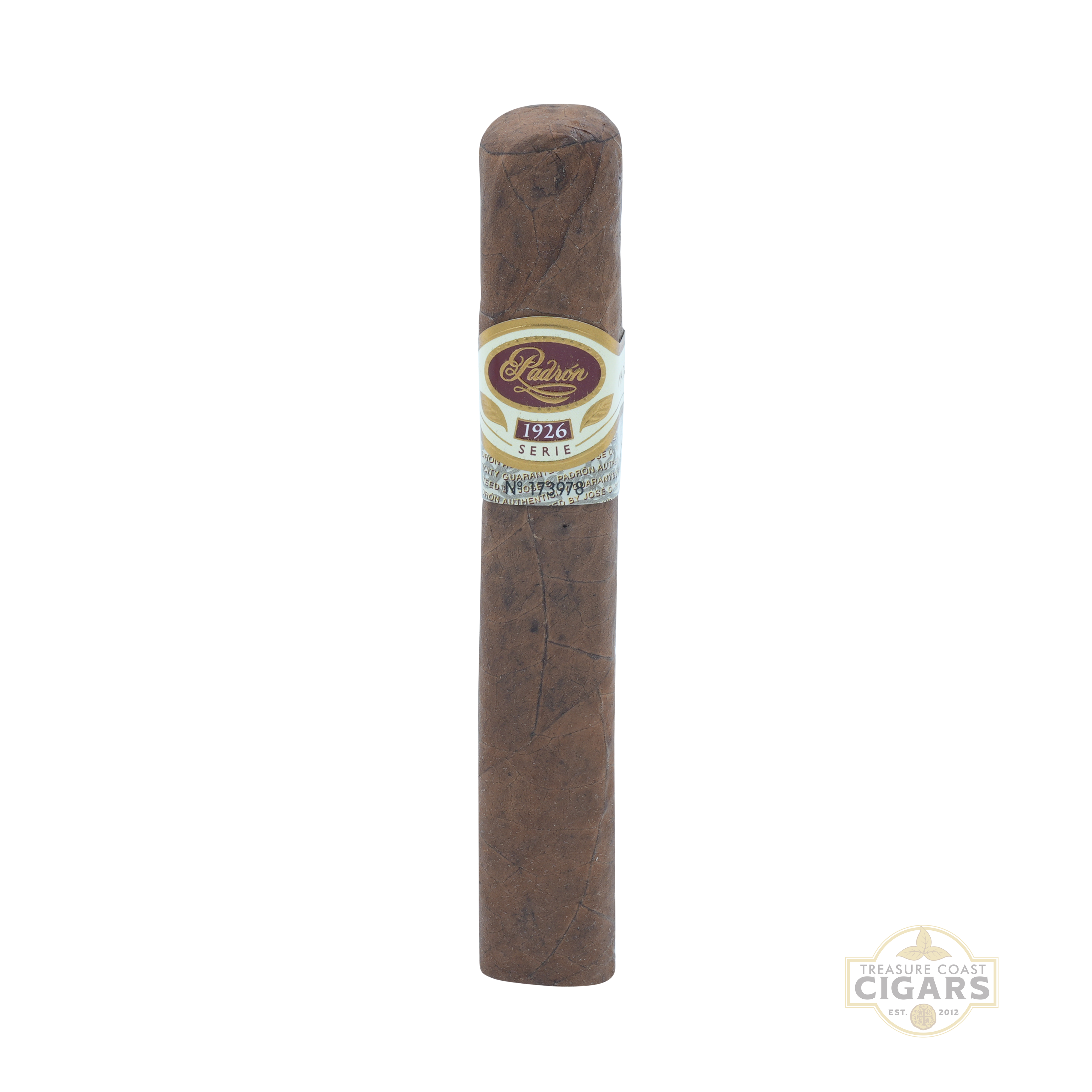 Padron 1926 No. 6 Natural cigar with a label on a white background