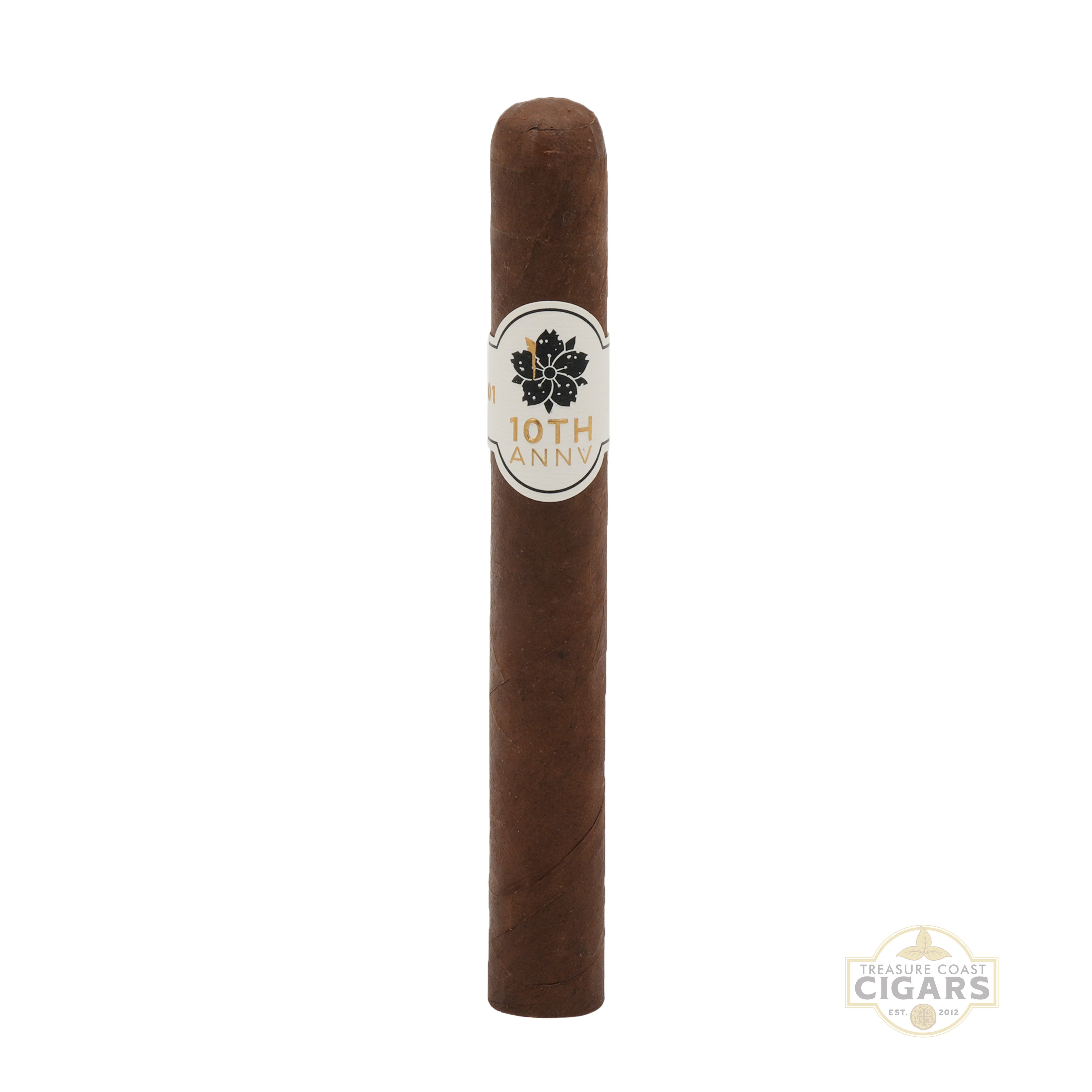 Room 101 10th Anniversary Cigar with a label on a white background