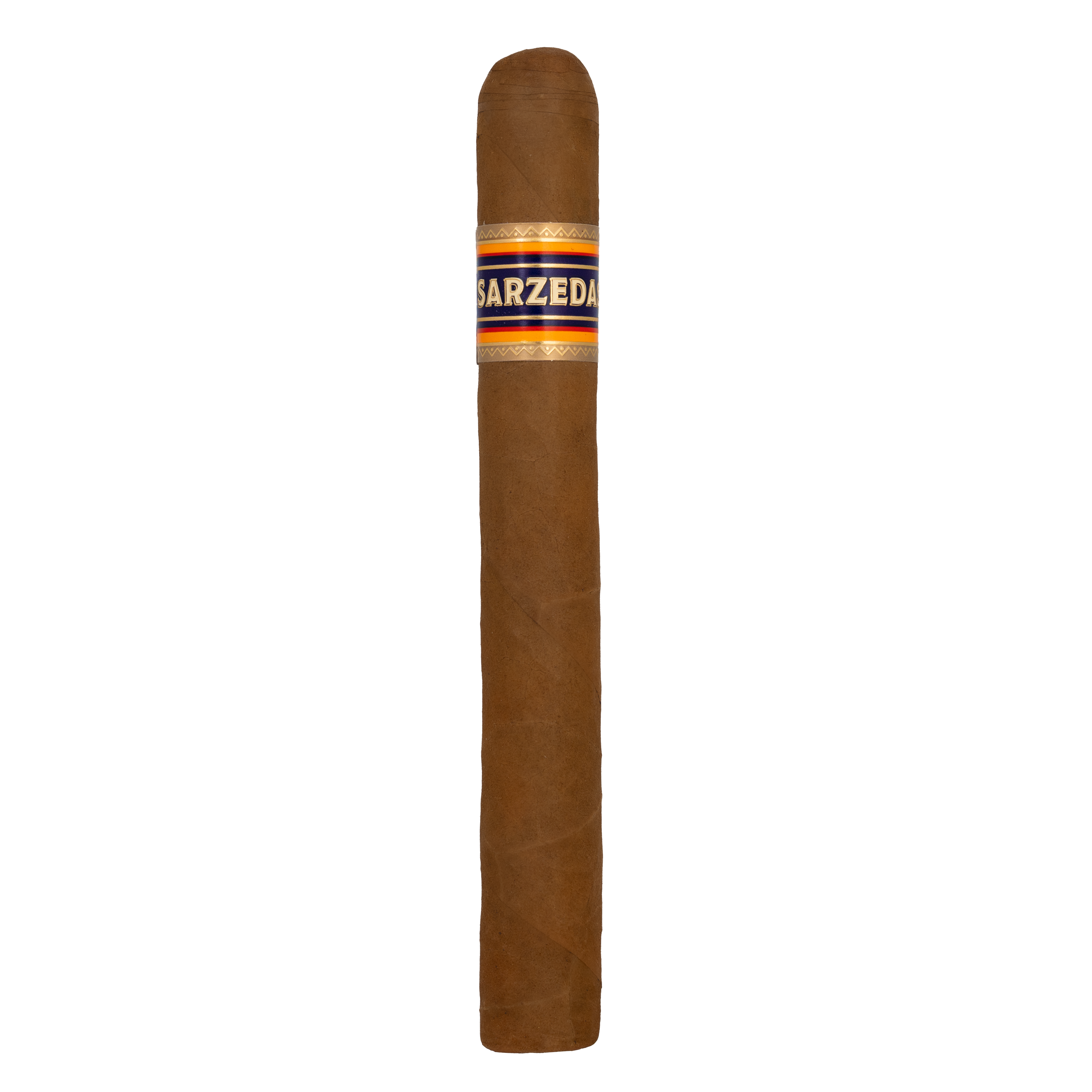 Cigar with Sarzeda label on a white background